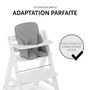 Voir la diapositive 7 : HAUCK Accessoires de chaise haute en bois Alpha Cosy Comfort Stretch Gris