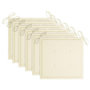 Voir la diapositive 5 : VIDAXL Chaises de jardin lot de 6 et coussins creme Bois teck massif