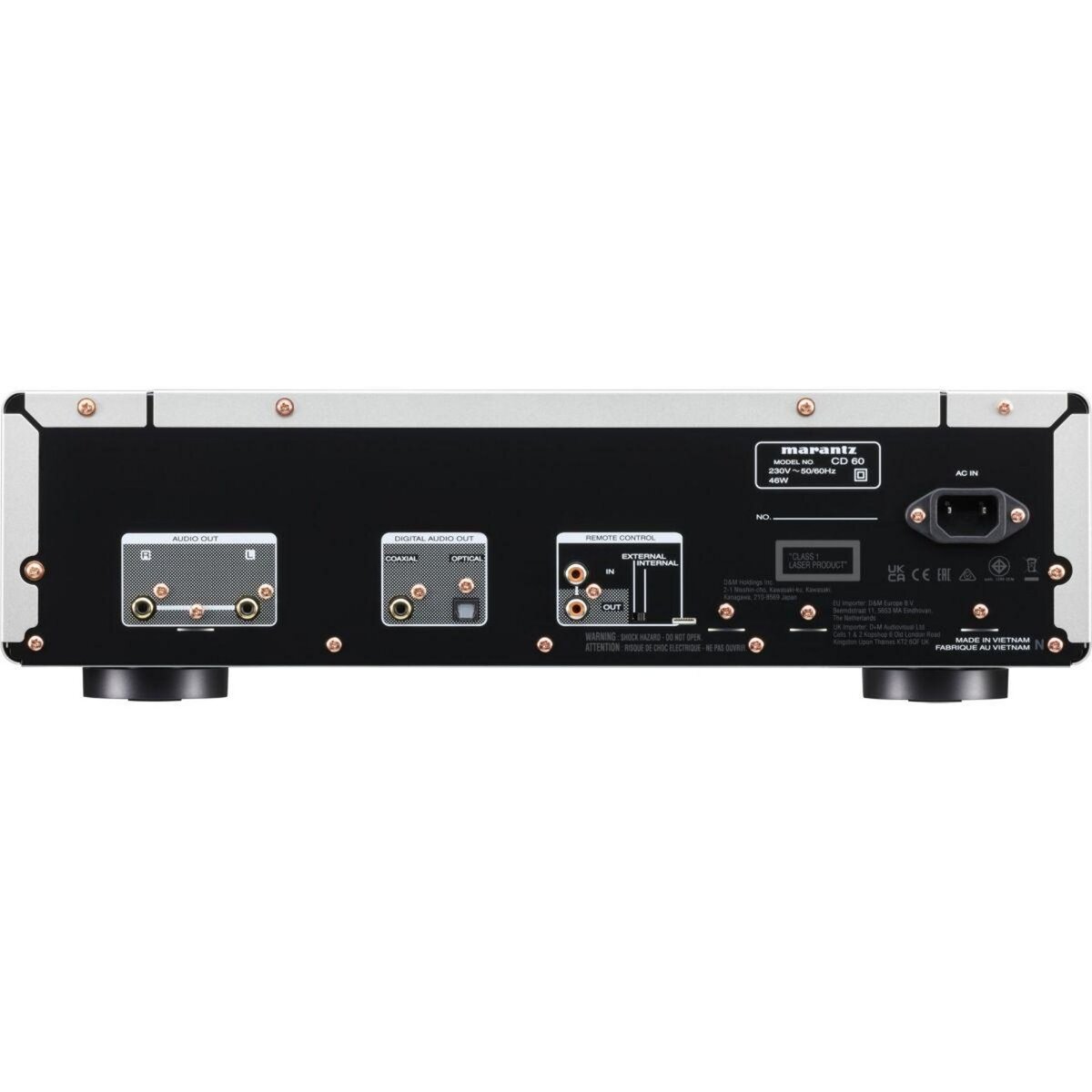 Marantz Platine CD CD60 Silver Gold