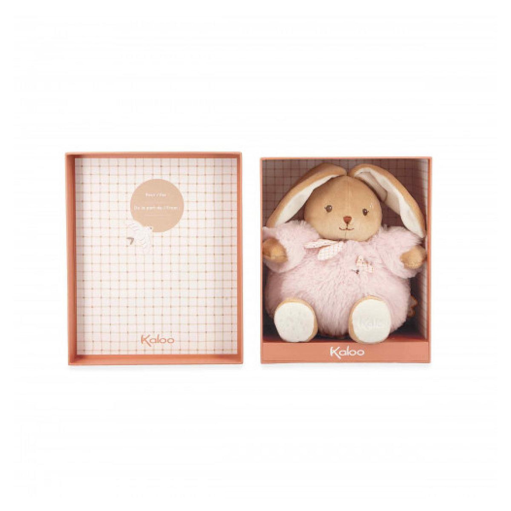 Kaloo Patapouf Lapin Rose - 17 cm
