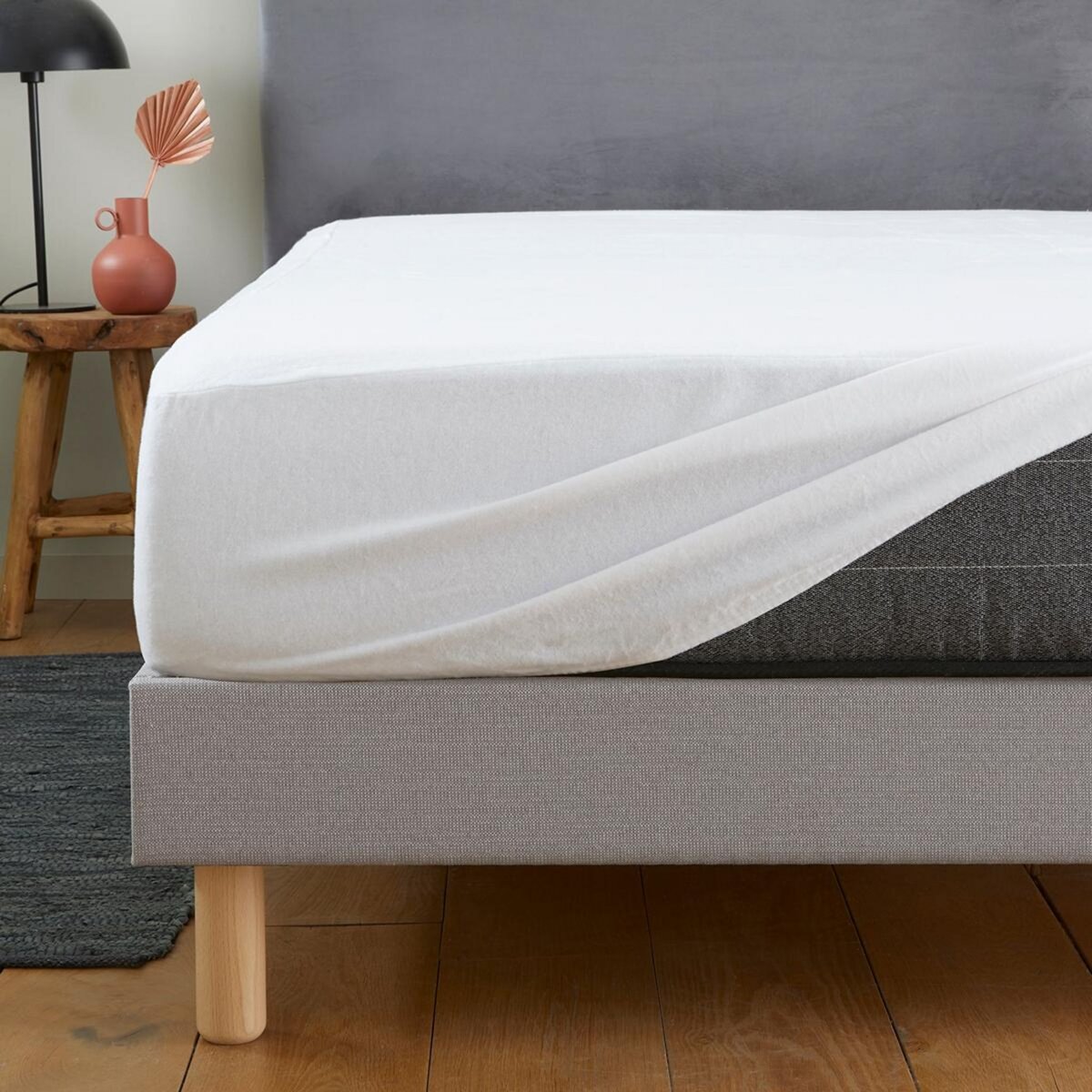 DUNLOPILLO Protège Matelas Douceur