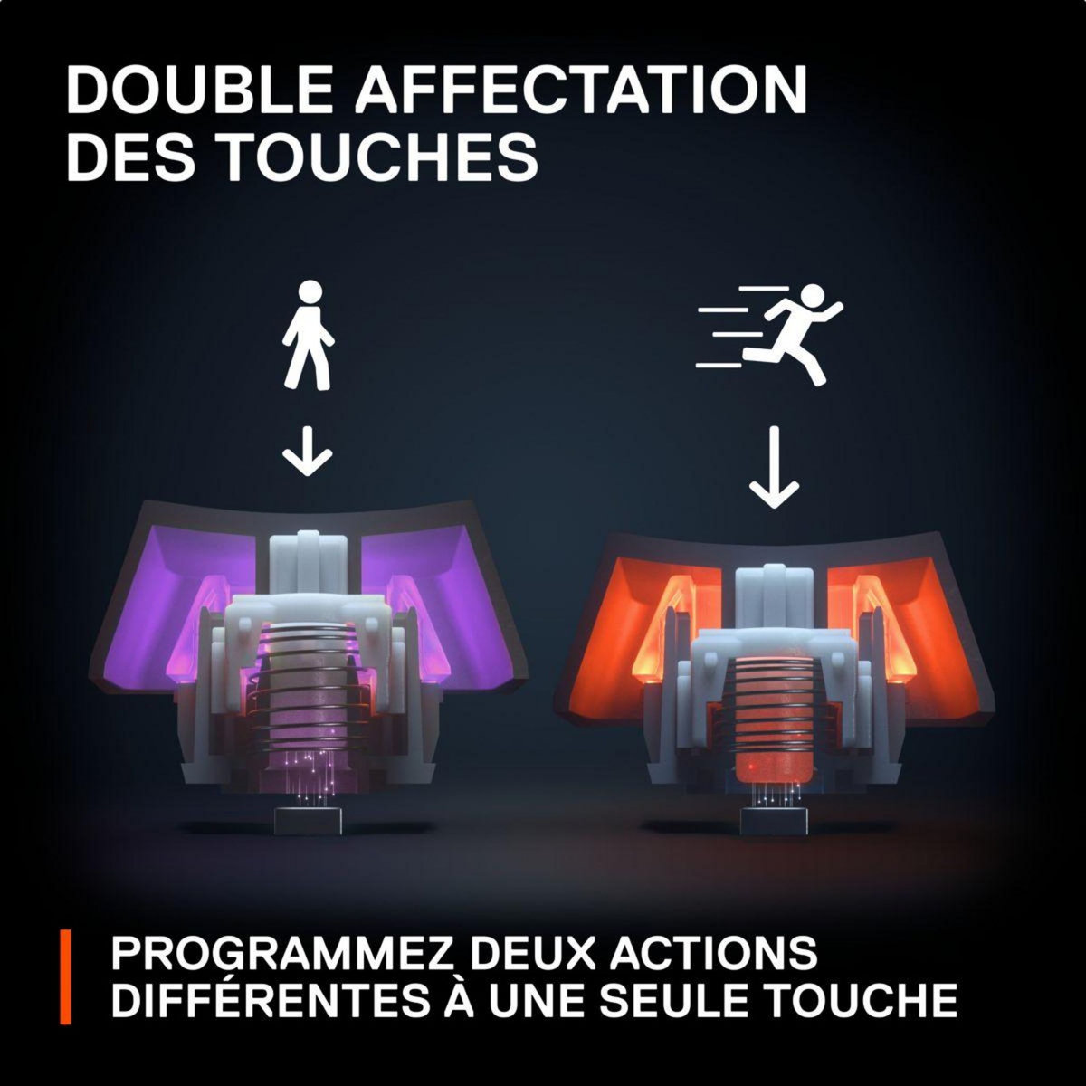 STEEL SERIES Clavier gamer sans fil APEX PRO MINI WIRELESS FR