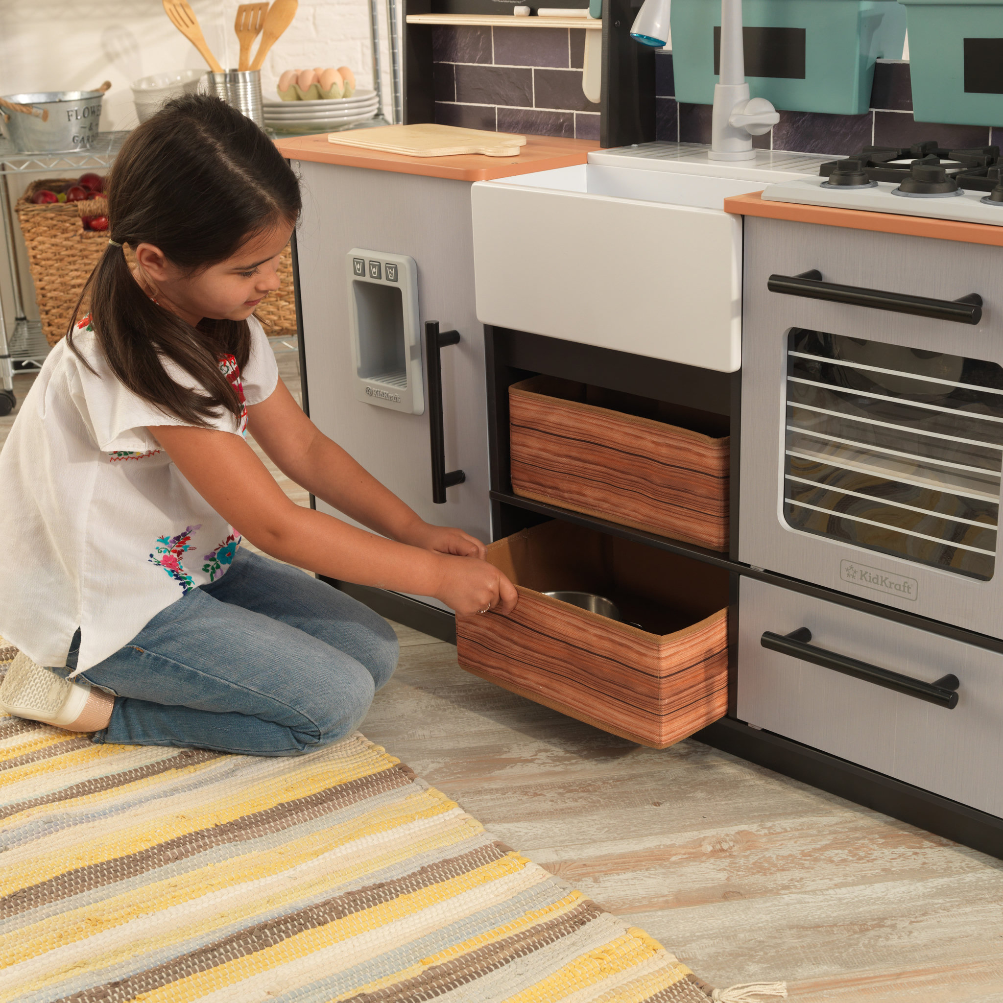 Voir la diapositive 9 : Kidkraft Cuisine Enfant Farm to Table