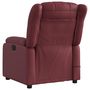 Voir la diapositive 5 : VIDAXL Fauteuil de massage inclinable electrique rouge bordeaux