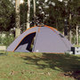 Voir la diapositive 3 : VIDAXL Tente de camping 8 personnes orange impermeable