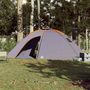 Voir la diapositive 3 : VIDAXL Tente de camping 8 personnes orange impermeable