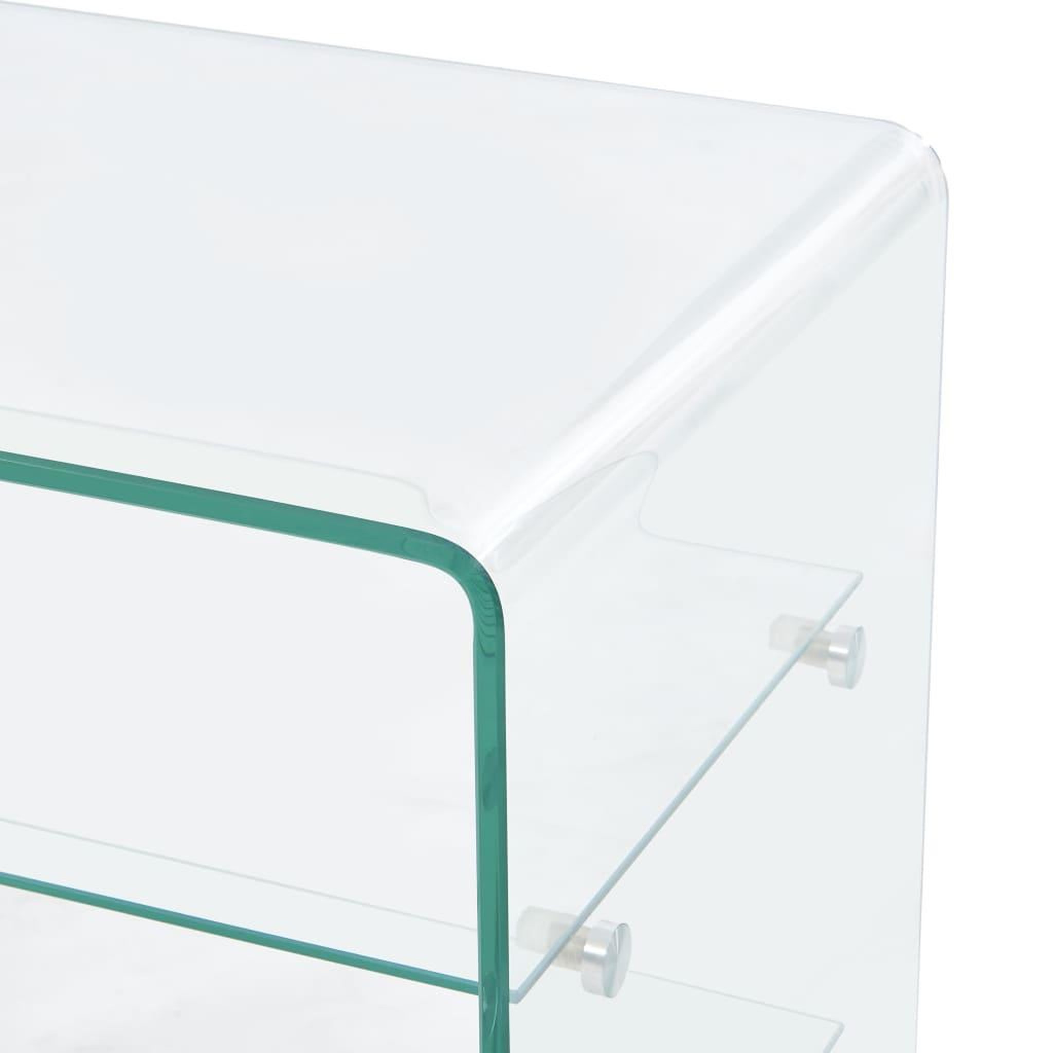 Voir la diapositive 4 : VIDAXL Table basse 50x40x56 cm Verre trempe