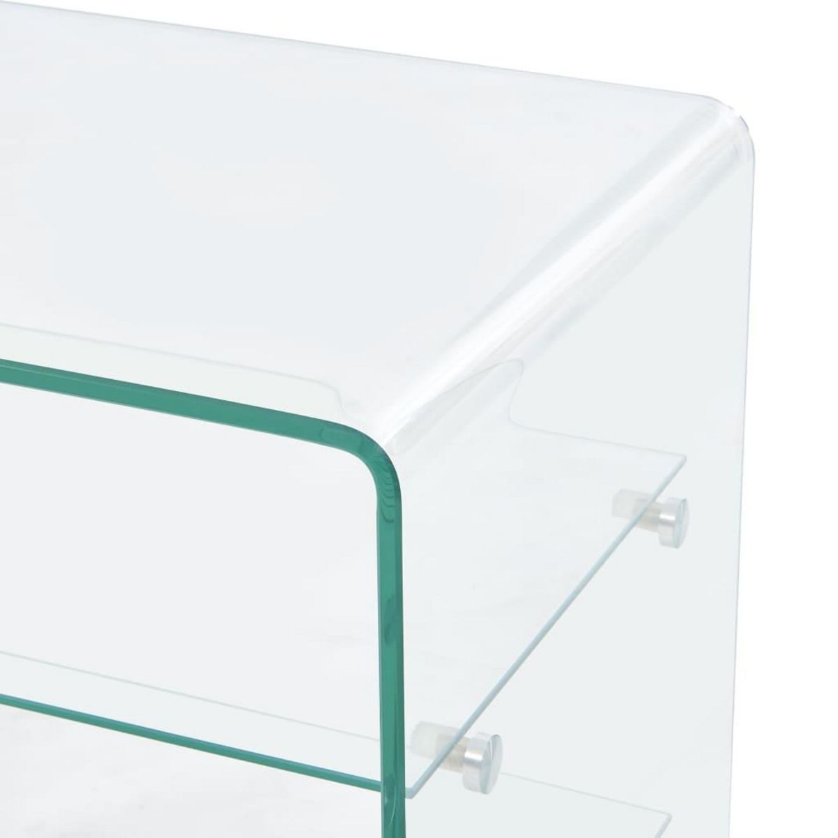 VIDAXL Table basse 50x40x56 cm Verre trempe