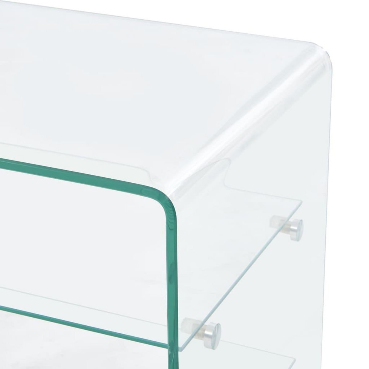 VIDAXL Table basse 50x40x56 cm Verre trempe