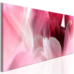 Paris Prix Tableau Imprimé  Flowers : Pink Tulips. Coloris disponibles : Multicolore