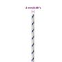 Voir la diapositive 6 : VIDAXL Corde de bateau Blanc 2 mm 100 m Polypropylene