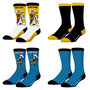 Voir la diapositive 1 : FREEGUN Lot de 4 paires de chaussettes Lucky Luke