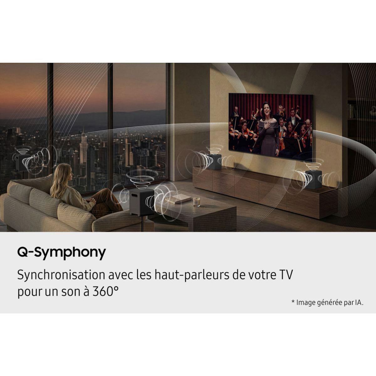 Samsung Enceinte sans fil Music Studio 7 HW-LS70H WiFi & BT