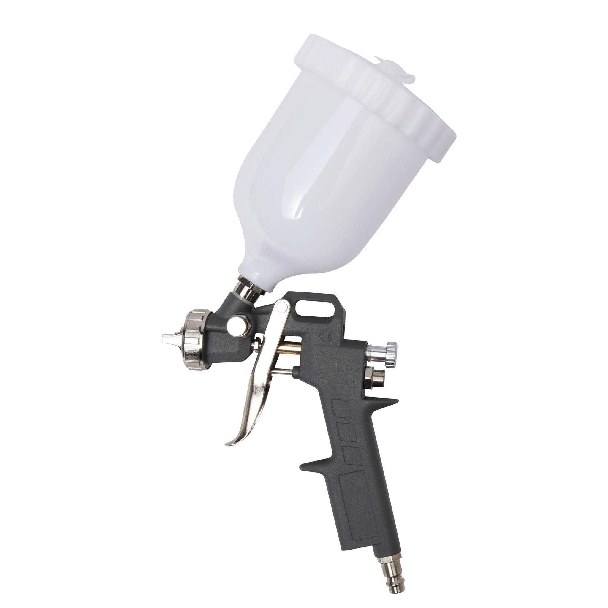 Voir la diapositive 2 : PRODIF Pistolet peinture pneumatique à gravité