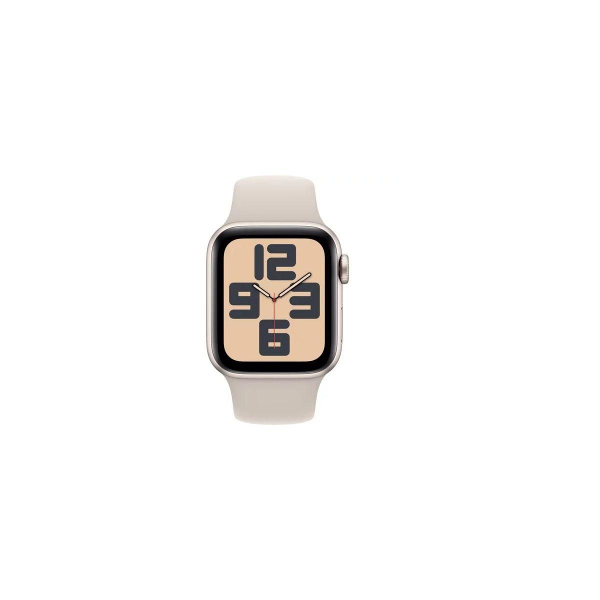 APPLE Montre connectée SE 40mm Lumière Stellaire S/M Cellular