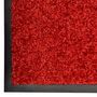 Voir la diapositive 5 : VIDAXL Paillasson lavable Rouge 90x150 cm