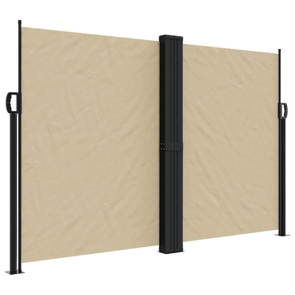 VIDAXL Auvent lateral retractable beige 160x1000 cm