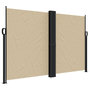 Voir la diapositive 2 : VIDAXL Auvent lateral retractable beige 160x1000 cm