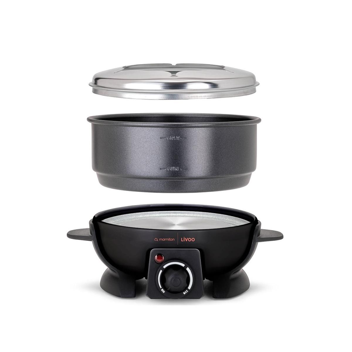 LIVOO Fondue électrique 650w 6 fourchettes - DOC308