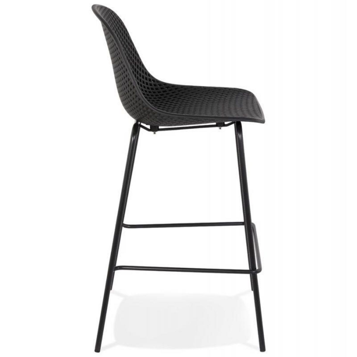 Paris Prix Tabouret de Bar Design  Braddock  96cm Noir