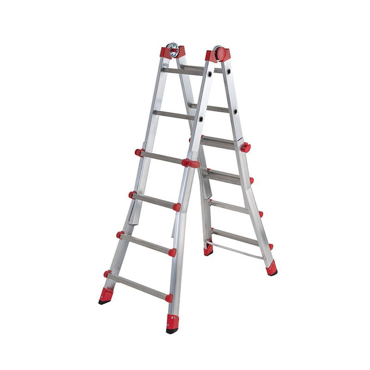 HAILO Echelle multifonction télescopique 4x4 échelons 3,8m/4,7m ProfiStep Multi