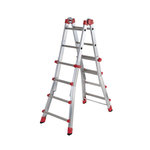 HAILO Echelle multifonction télescopique 4x4 échelons 3,8m/4,7m ProfiStep Multi