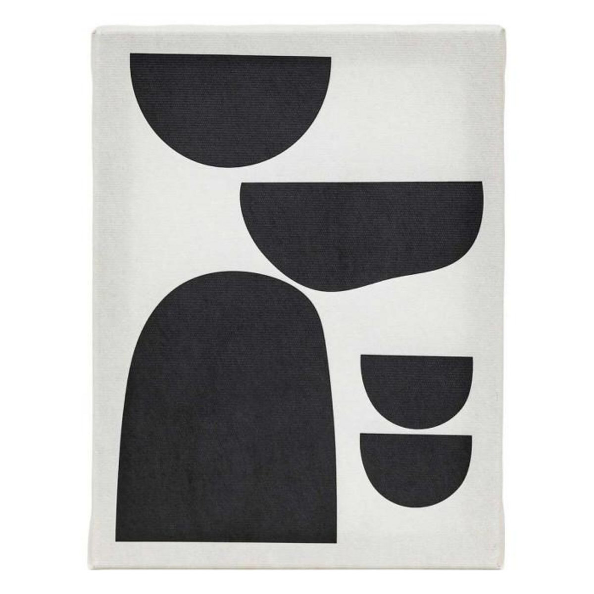 ATMOSPHERA Lot de 5 Toiles Imprimées  Cynthia  25x25cm Abstrait