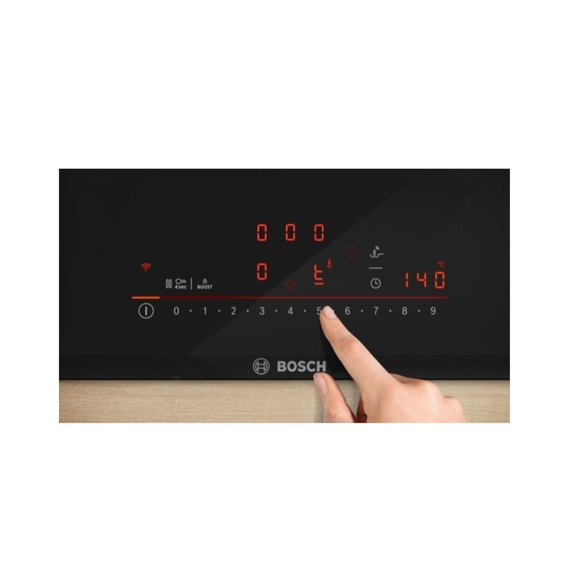 BOSCH Table de cuisson à induction 59.2cm 4 foyers 7400w noir - PIX631HC1H