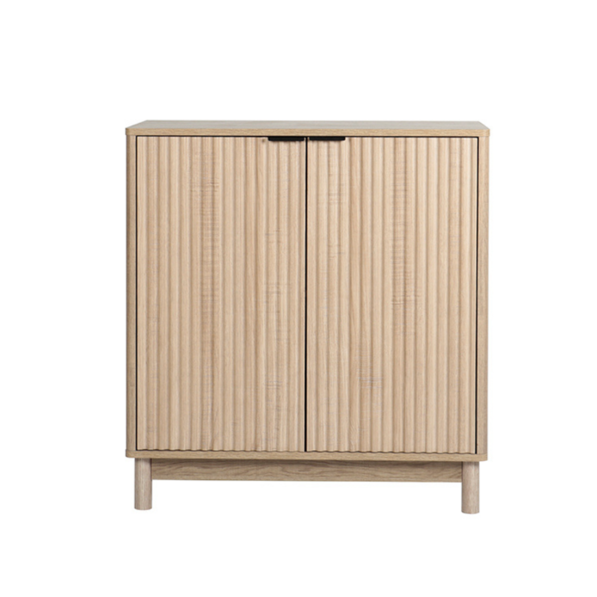 CONCEPT USINE Buffet en bois avec 2 portes et 2 niches SCANDI