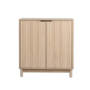Voir la diapositive 1 : CONCEPT USINE Buffet en bois avec 2 portes et 2 niches SCANDI