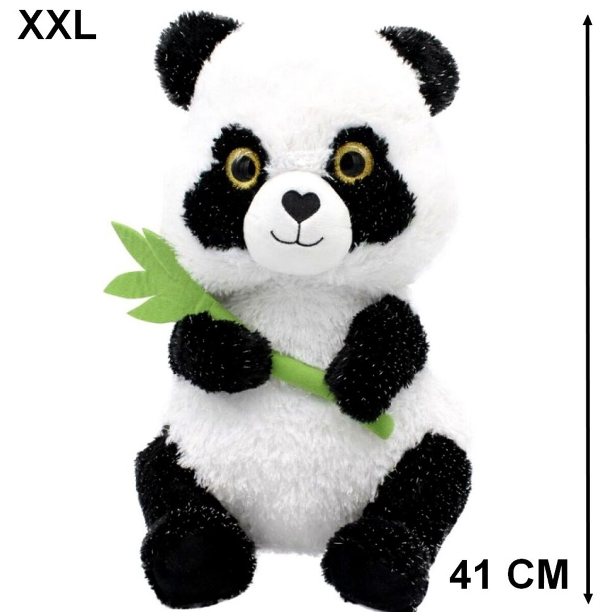 Panda géant XXL cuddly 150 cm en peluche grand animal en peluche