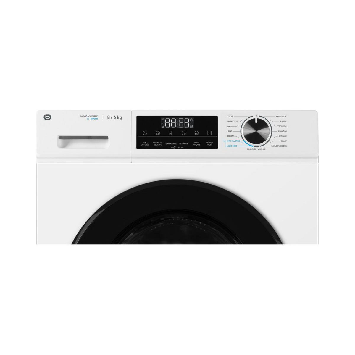ESSENTIEL B Lave linge séchant hublot ELS86-2b