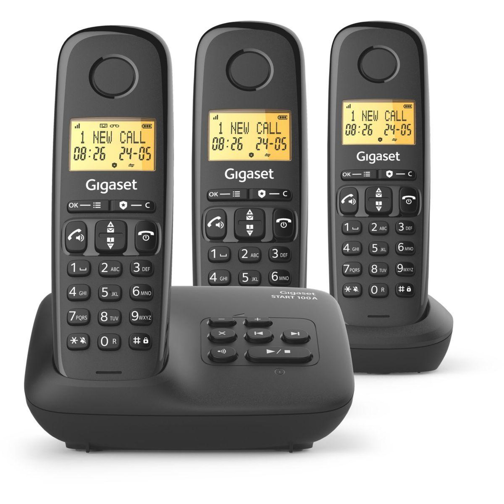 GIGASET Téléphone sans fil BASIC 100A TRIO