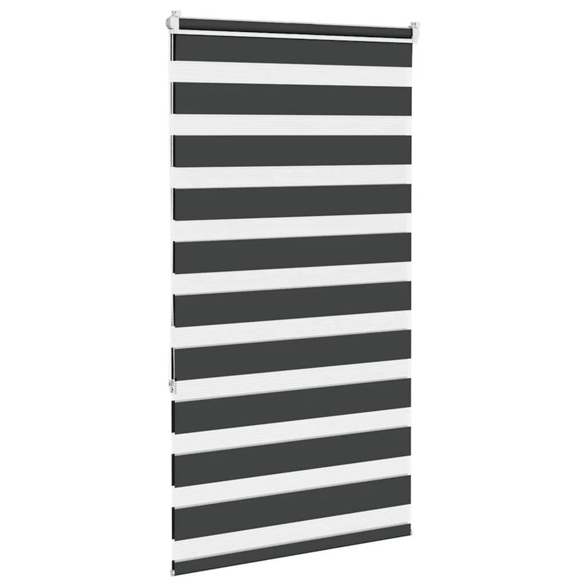 VIDAXL Store zebre noir 80x150 cm largeur du tissu 75,9 cm polyester