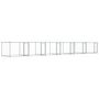 Voir la diapositive 2 : VIDAXL Cage pour chien avec portes gris 12x2x1,5 m acier galvanise