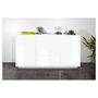 Voir la diapositive 7 : Buffet moderne 2 portes 3 tiroirs 160 cm LUCERA