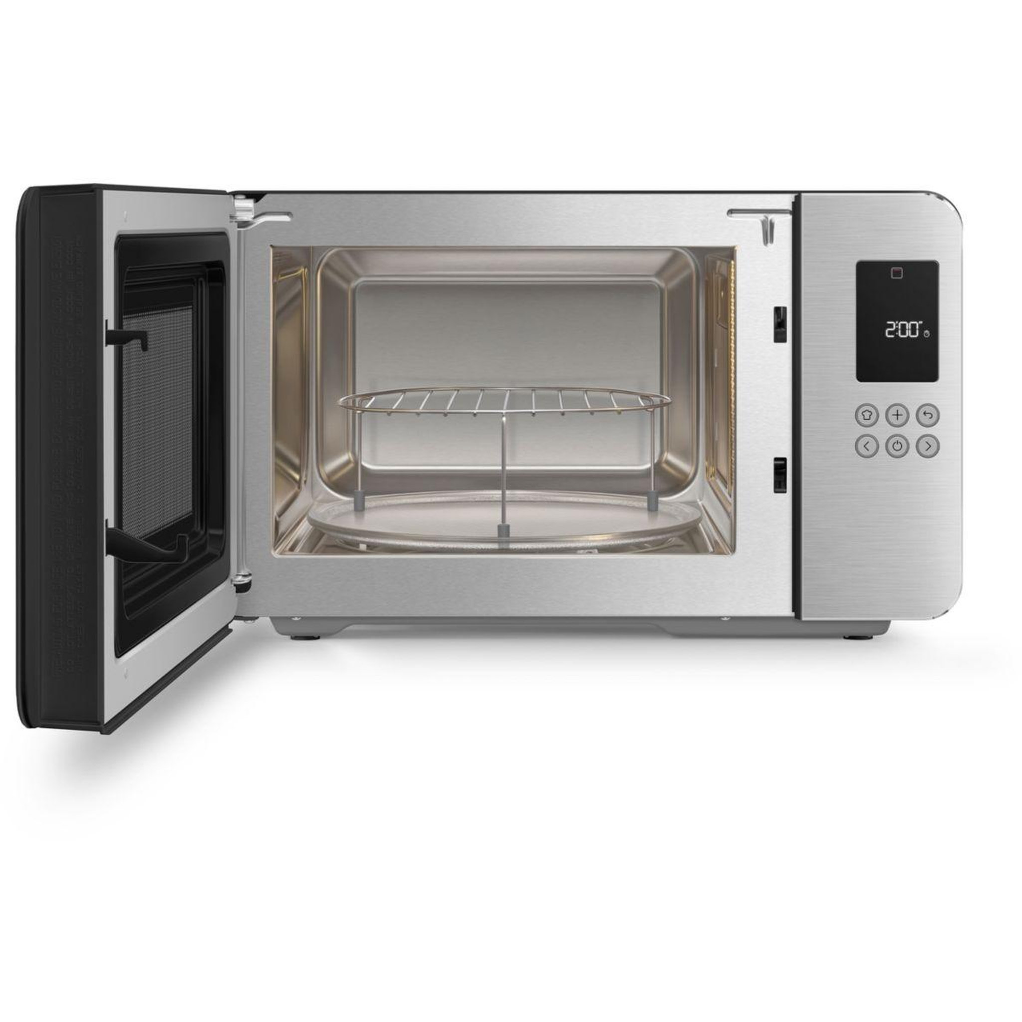 Voir la diapositive 5 : SMEG Micro ondes grill moc01blmeu
