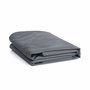 Voir la diapositive 2 : SWEEEK Housse de protection.  gris foncé - Bâche en polyester enduit PA pour lot de 8 chaises / fauteuils