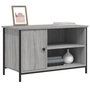 Voir la diapositive 3 : VIDAXL Meuble TV Sonoma gris 80x40x50 cm Bois d'ingenierie