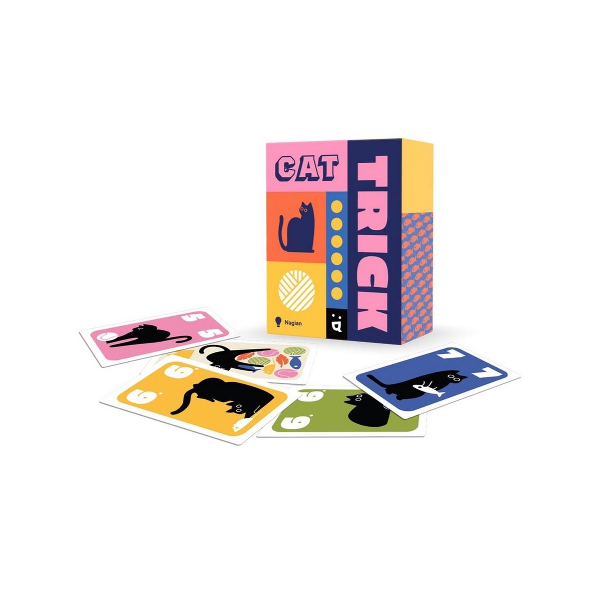 Voir la diapositive 2 : Helvetiq Cat Trick - Jeu de plis mignon