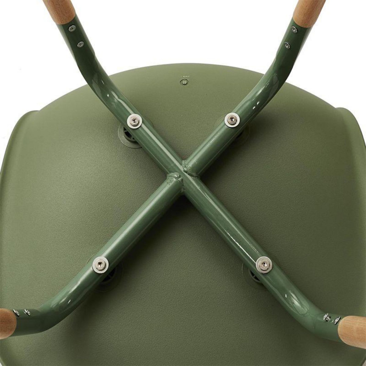 Paris Prix Lot de 4 Chaises Scandinaves  Phénix  81cm Vert