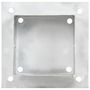 Voir la diapositive 5 : VIDAXL Ancres de poteau 4 pcs Metal galvanise 121 mm