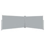 Voir la diapositive 1 : VIDAXL Auvent lateral retractable 160x600 cm Gris