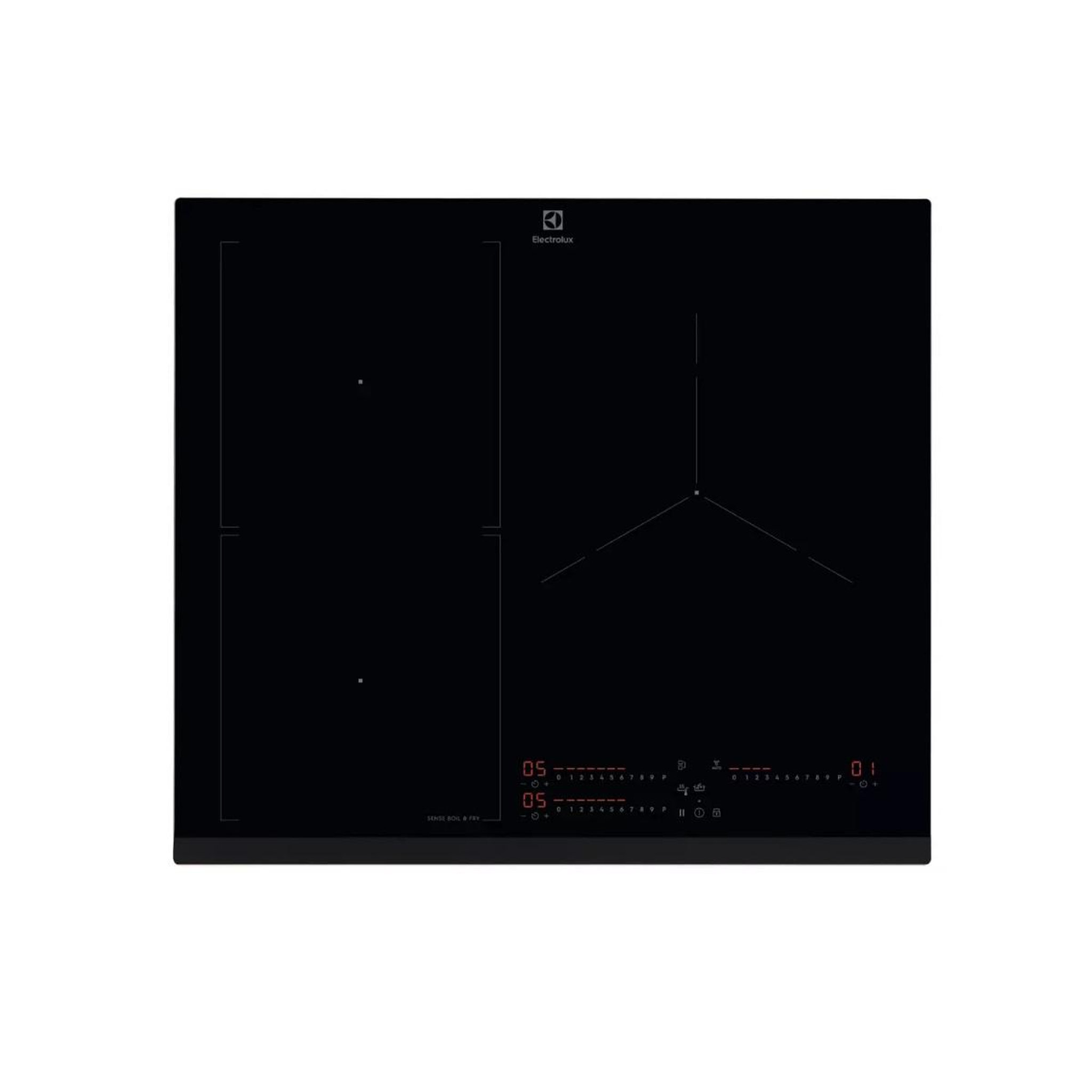 Voir la diapositive 1 : ELECTROLUX Table de cuisson induction 59cm 3 feux noir - EIS67356