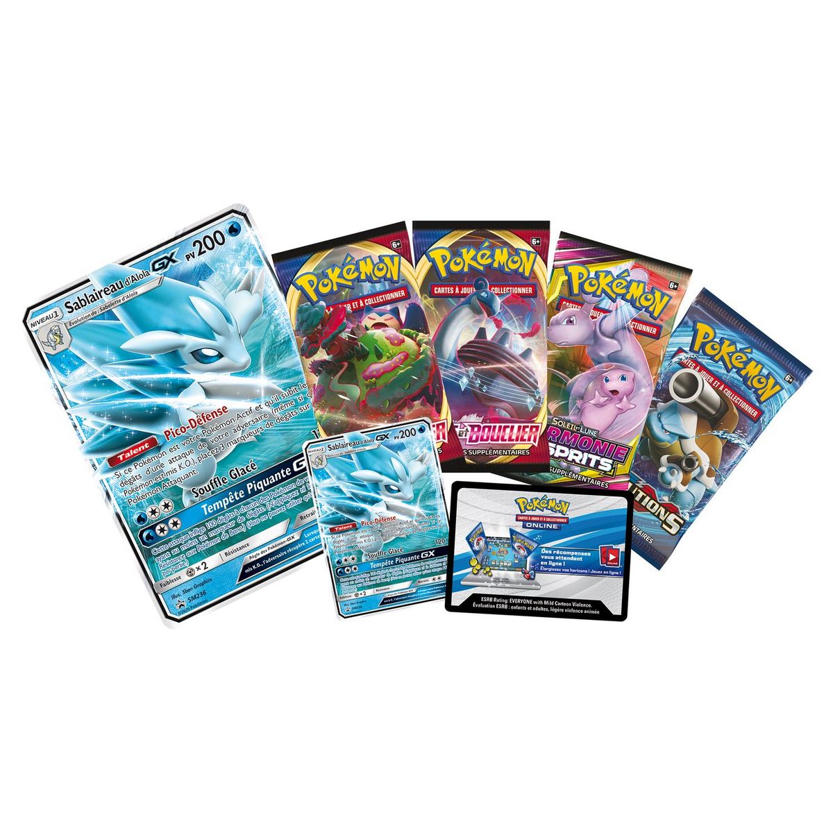 ASMODEE Coffret Pokémon Sablaireau d'Alola GX - Pâques 2020
