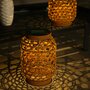 Lumisky Lanterne solaire décorative CAPRI XL Bois clair Polyrotin H41cm