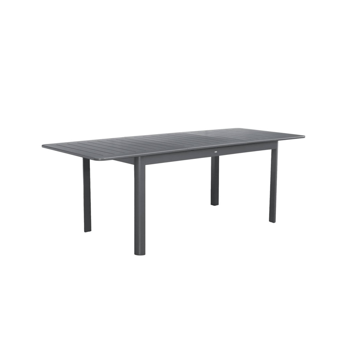SWEEEK Table de jardin SEATTLE extensible aluminium, 8 places, 173 / 236,5 x 100 x 75 cm