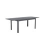 Voir la diapositive 1 : SWEEEK Table de jardin SEATTLE extensible aluminium, 8 places, 173 / 236,5 x 100 x 75 cm