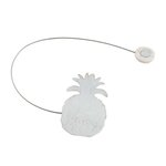 Paris Prix Embrasse de Rideau Aimantée  Ghana  30cm Blanc