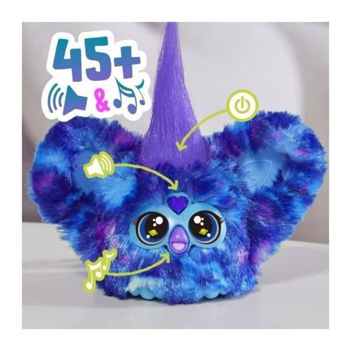 HASBRO Furby Furblets Star-Lee, mini peluche électronique